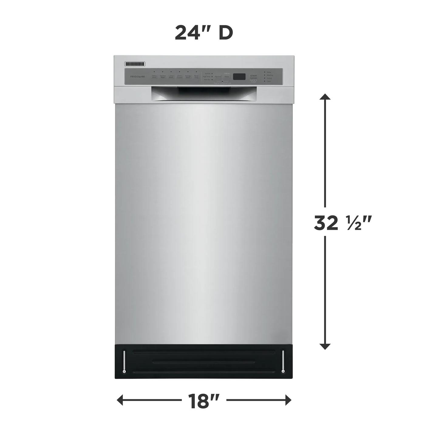 18" Built-In Dishwasher Stainless Steel-FFBD1831US