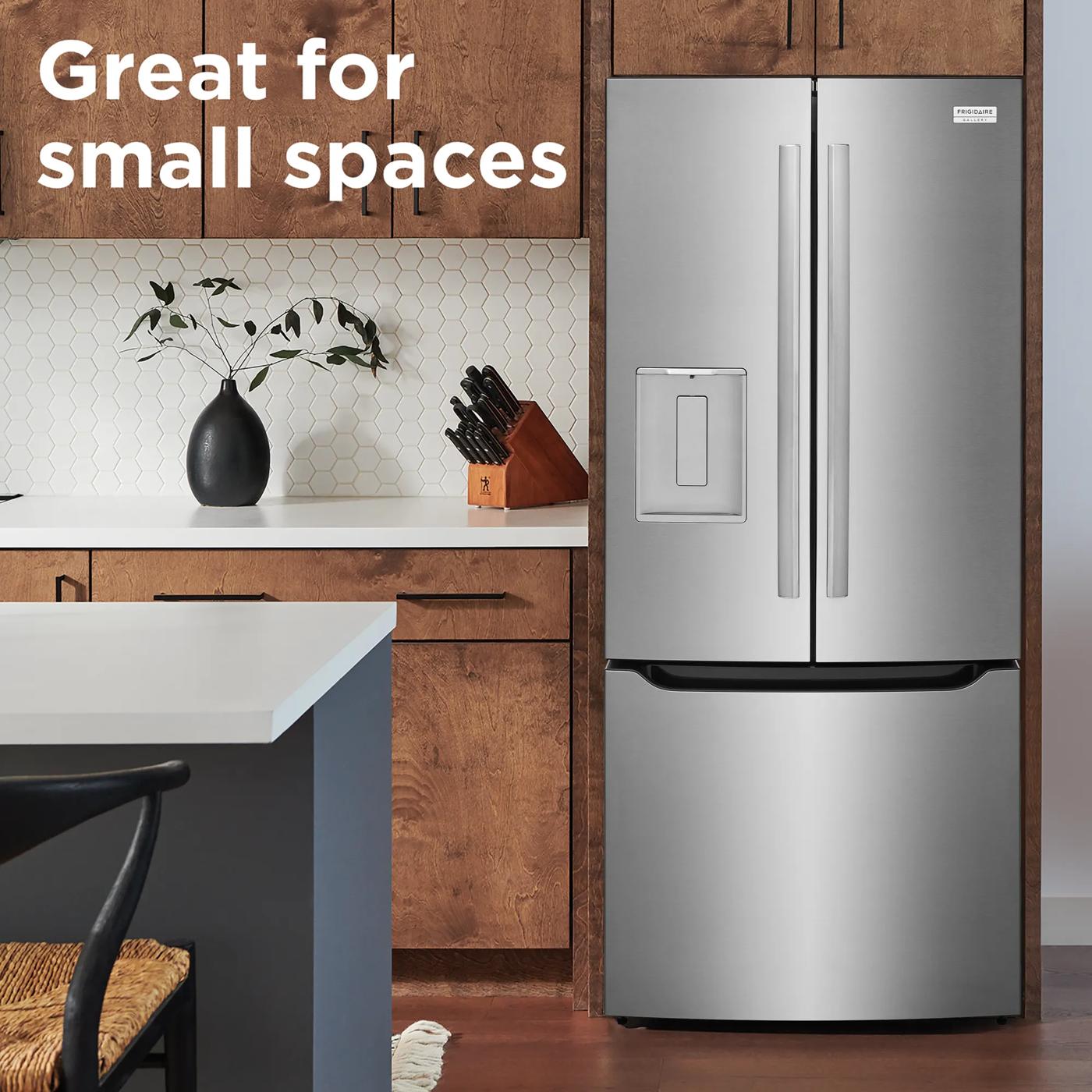 20 Cu. Ft. Standard-Depth French Door Refrigerator Stainless Steel-GRFS2023AF