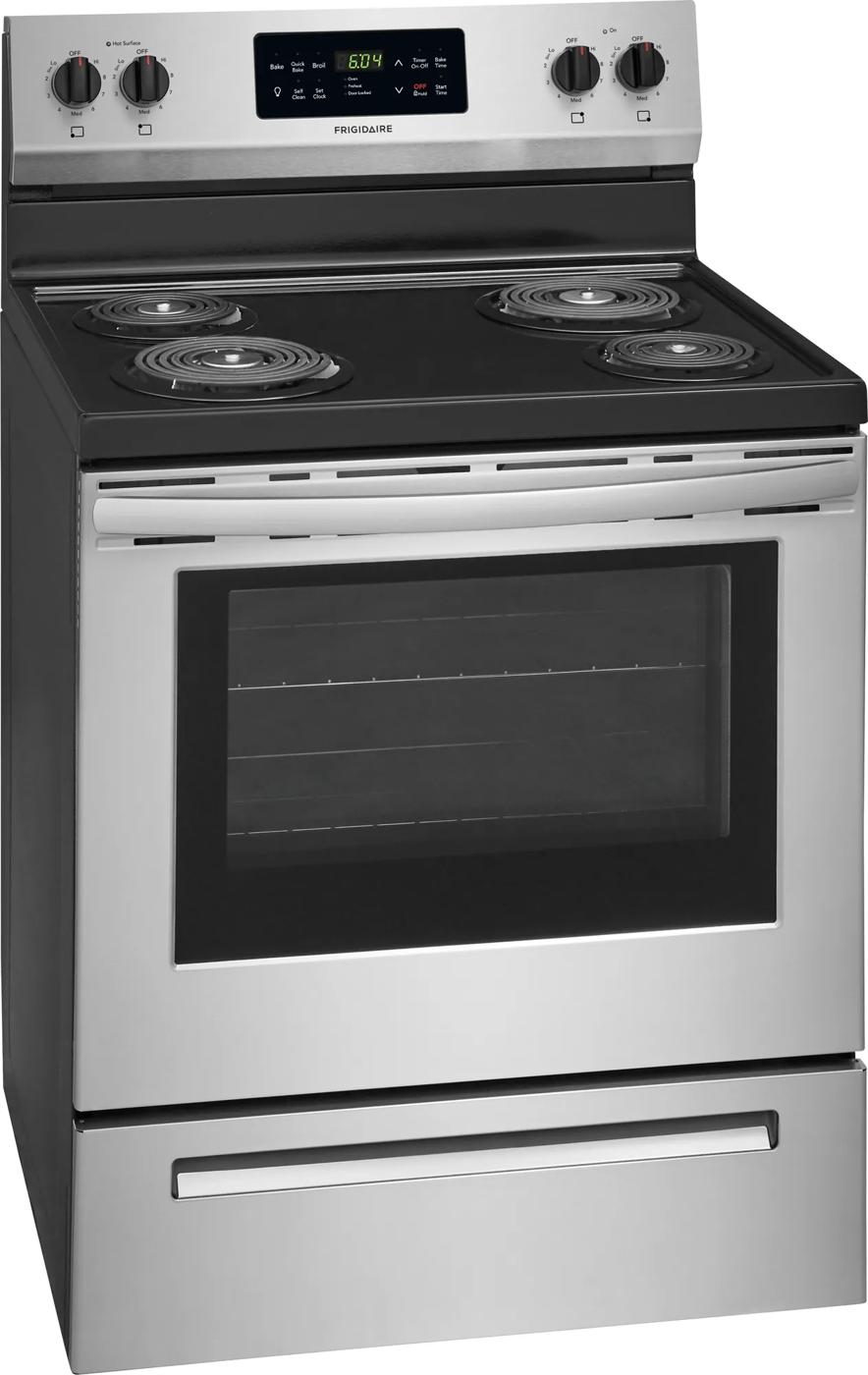 30" Freestanding Electric Range Stainless Steel-CFEF3017US