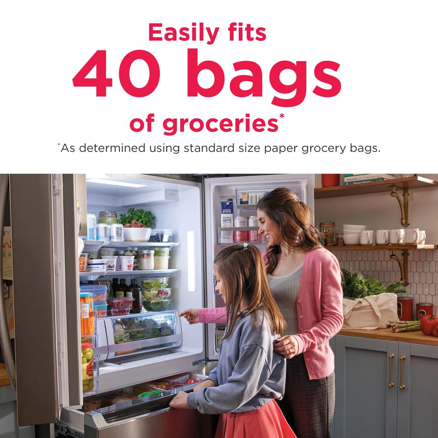 27 Cu. Ft. Standard-Depth 4-Door French Door Refrigerator Stainless Steel-GRMN2872AF