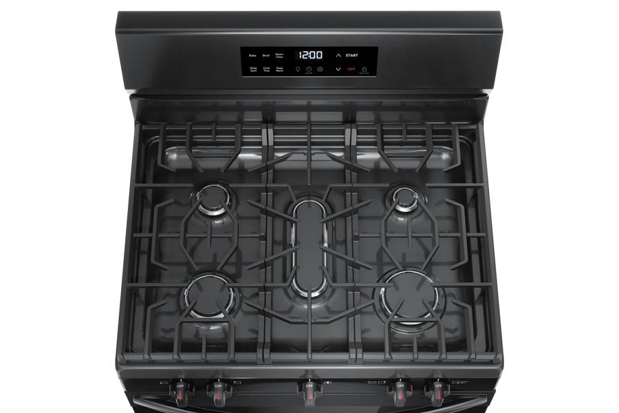 Five Burner Cooktop
