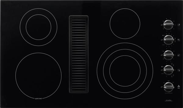 36" Electric Downdraft Cooktop