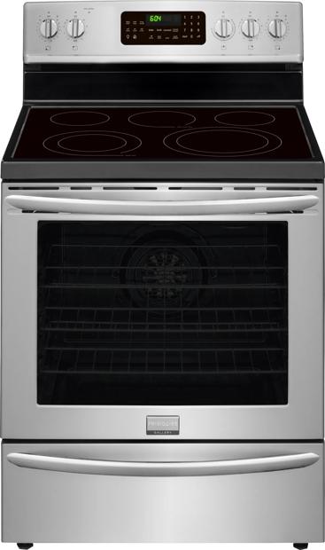 30" Freestanding Electric Range Stainless Steel-CGEF3058RF