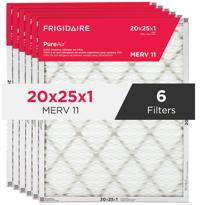 PureAir®  20" x 25" x 1" MERV 11 Premium Allergen Air Filter - 6 Pack