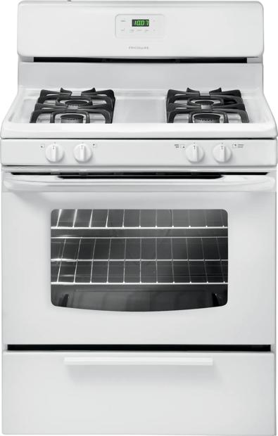 30" Freestanding Gas Range White-FFGF3017LW
