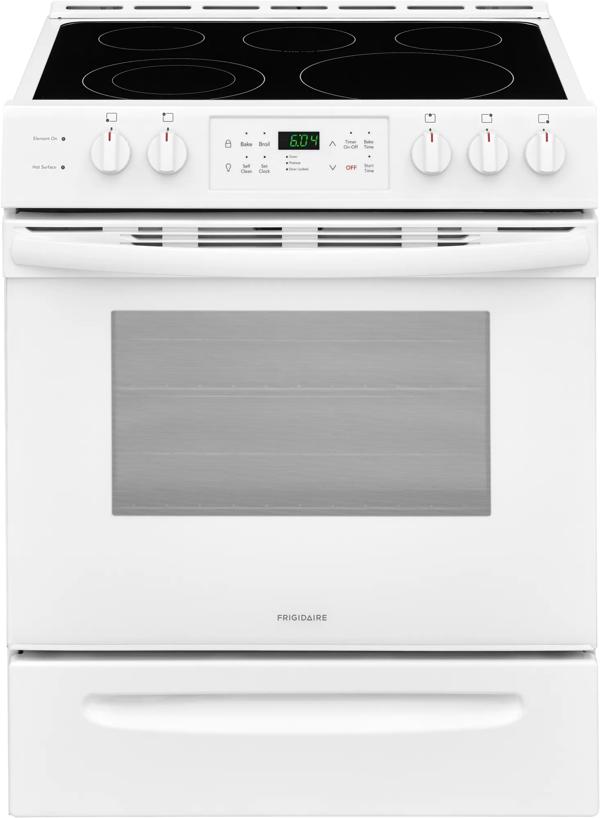 30" Front Control Freestanding Electric Range