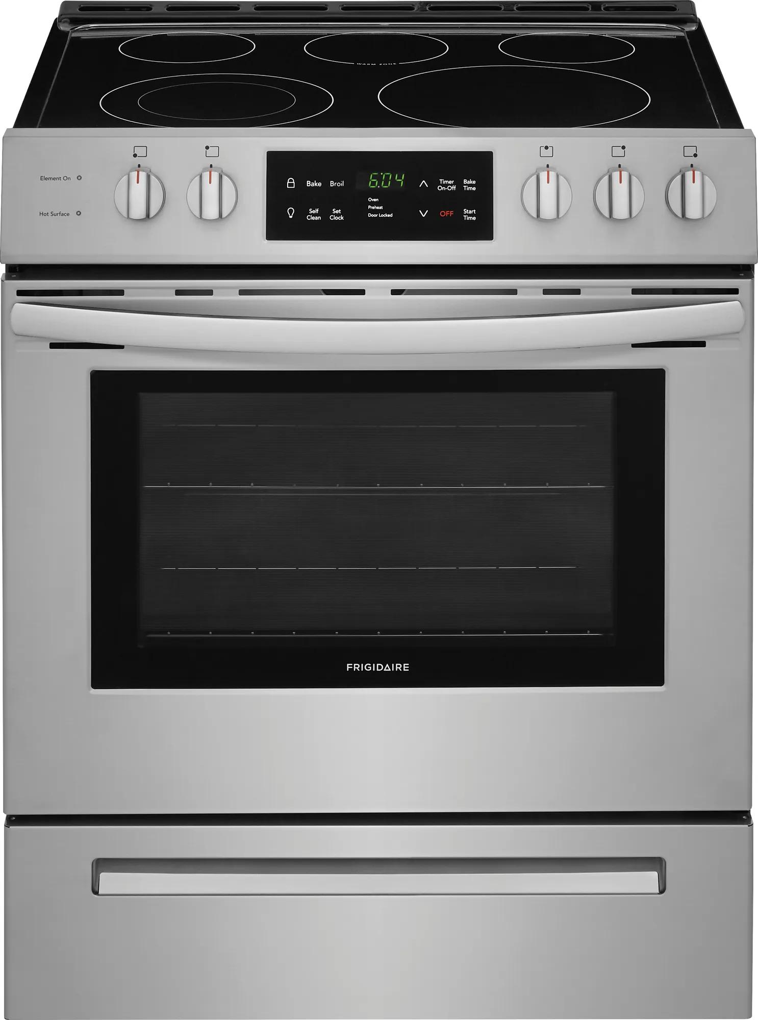 30"  Front Control Freestanding Electric Range