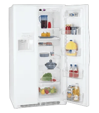 26 Cu. Ft. Side-by-Side Refrigerator