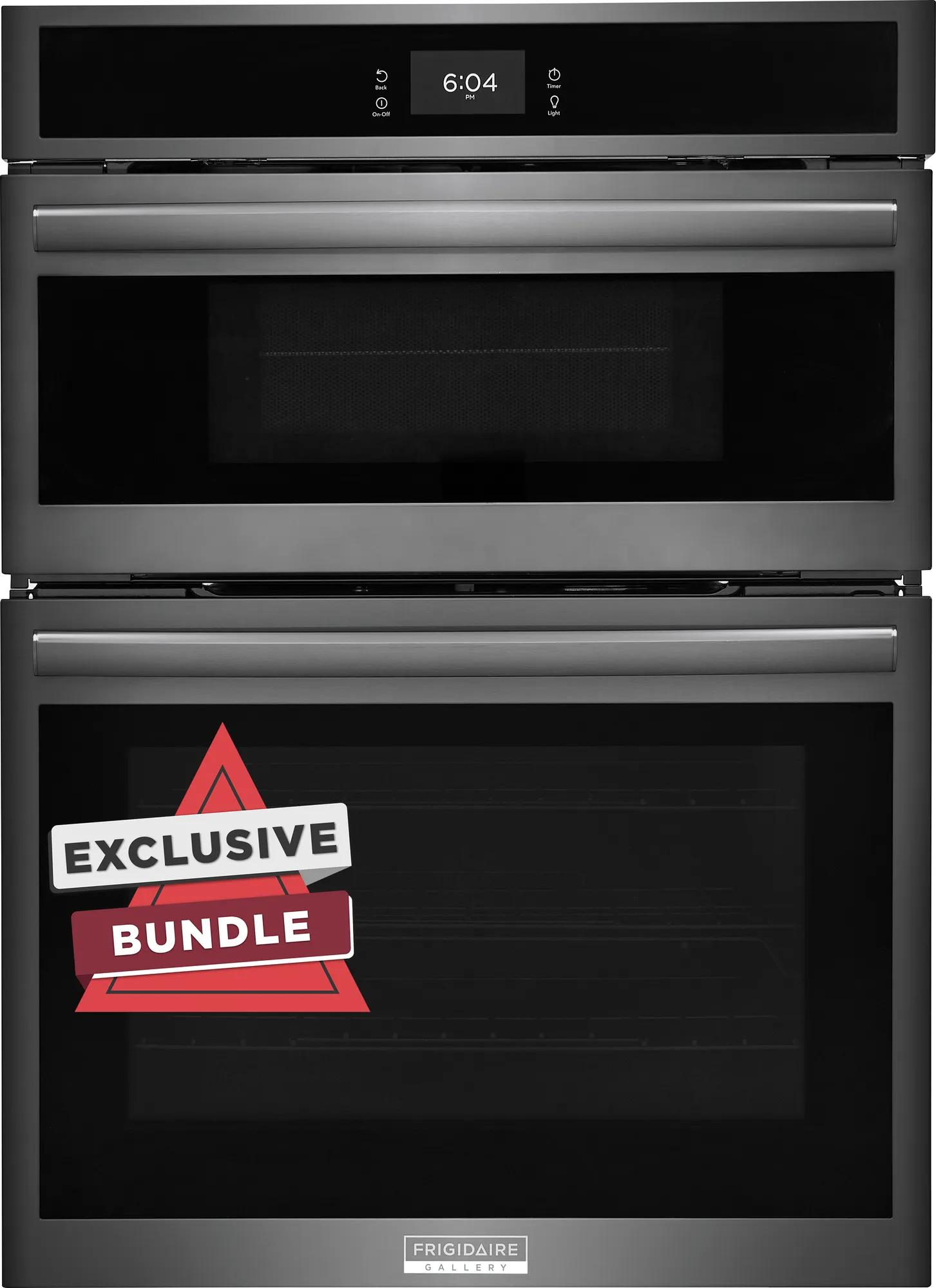 30" Electric Wall Oven and Microwave Combination with 15+ Ways To Cook, Includes Free Air Fry Tray