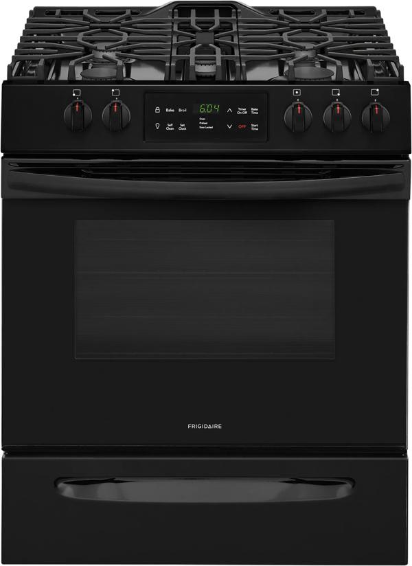 30" Front Control Freestanding Gas Range