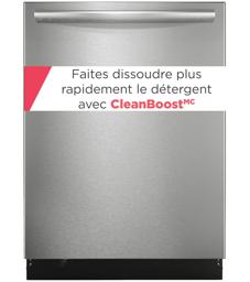 Frigidaire Gallery Lave-vaisselle encastré en acier inoxydable de 24 po avec CleanBoost<sup>MC</sup>