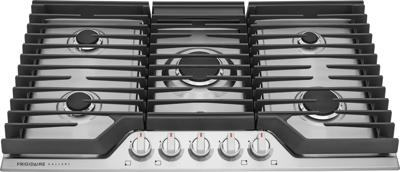 36" Gas Cooktop — Stainless Steel