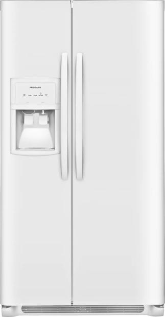 22.0 Cu. Ft. Side-by-Side Refrigerator Pearl White-FFSS2325TP
