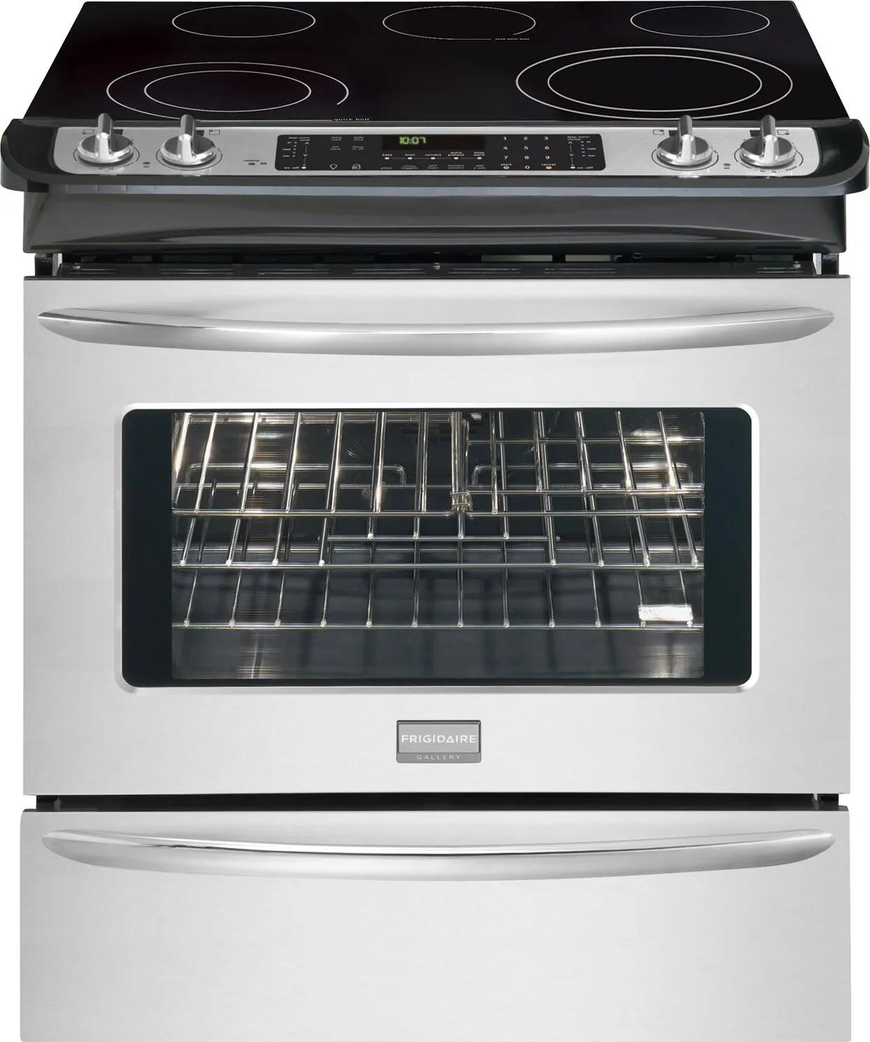 30" Slide-In Electric Range