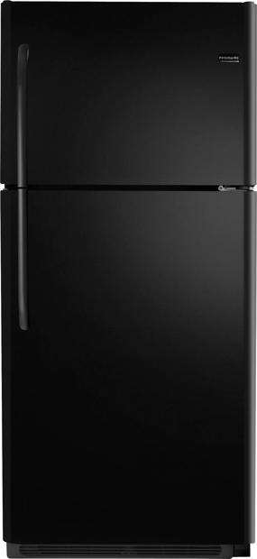 20.4 Cu. Ft. Top Freezer Refrigerator Ebony Black-FFTR2028SE