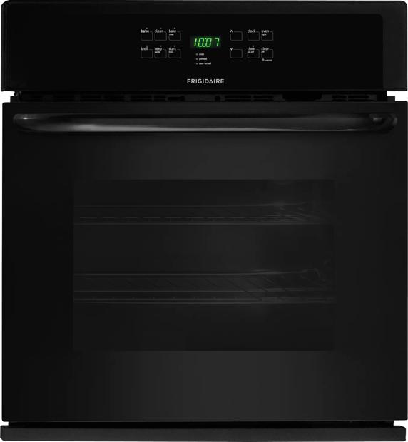 30" Single Electric Wall Oven Black-FFEW3025PB