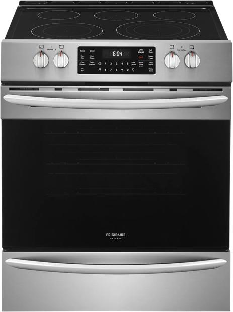 Frigidaire Gallery 30'' Front Control Electric Range with Air Fry