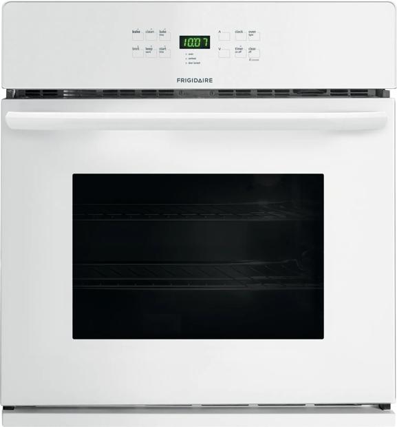 30" Single Electric Wall Oven White-FFEW3025PW