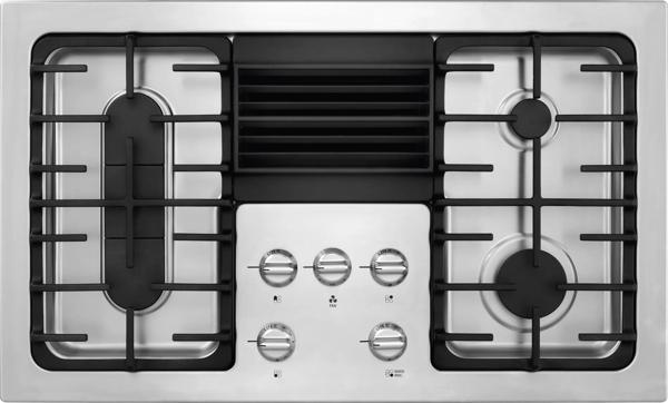 36" Gas Downdraft Cooktop
