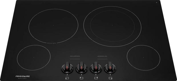 30" Electric Cooktop Black-FGEC3048UB