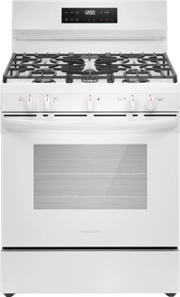 30" Gas Range with Steam Clean