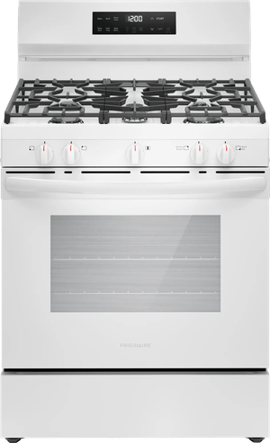 30" Gas Range with Steam Clean