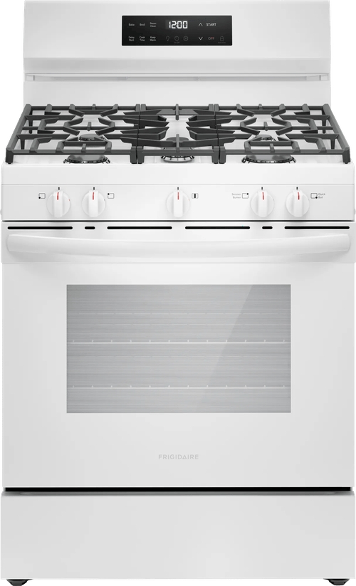 30" Gas Range with Steam Clean