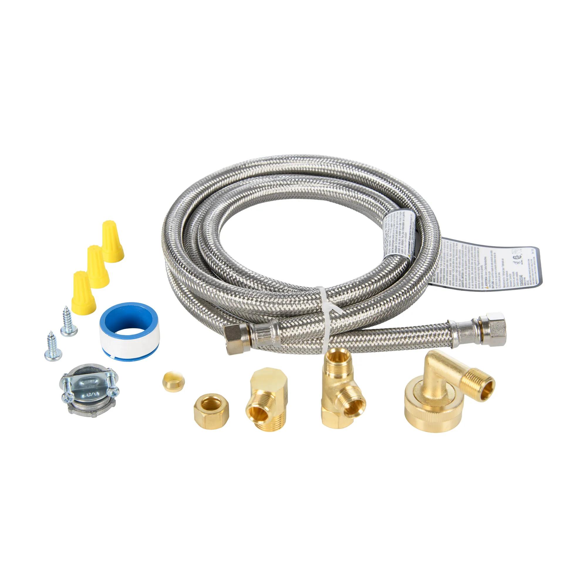 6' Stainless Steel Dishwasher Installation Kit, no Cord