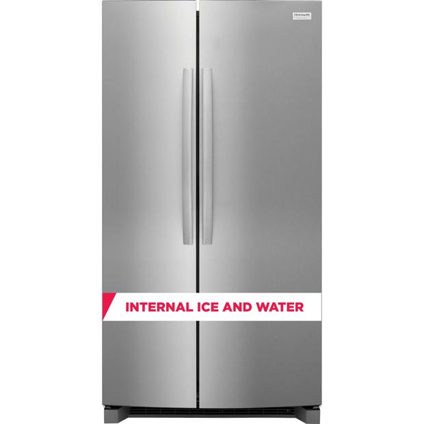 26 Cu. Ft. 36" Standard Depth Side by Side Refrigerator Stainless Steel-GRSN2620AF