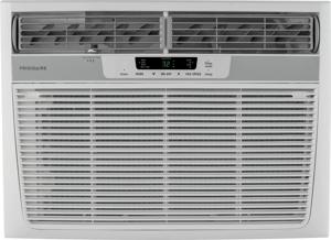 18,500 BTU Window-Mounted Room Air Conditioner with Supplemental Heat