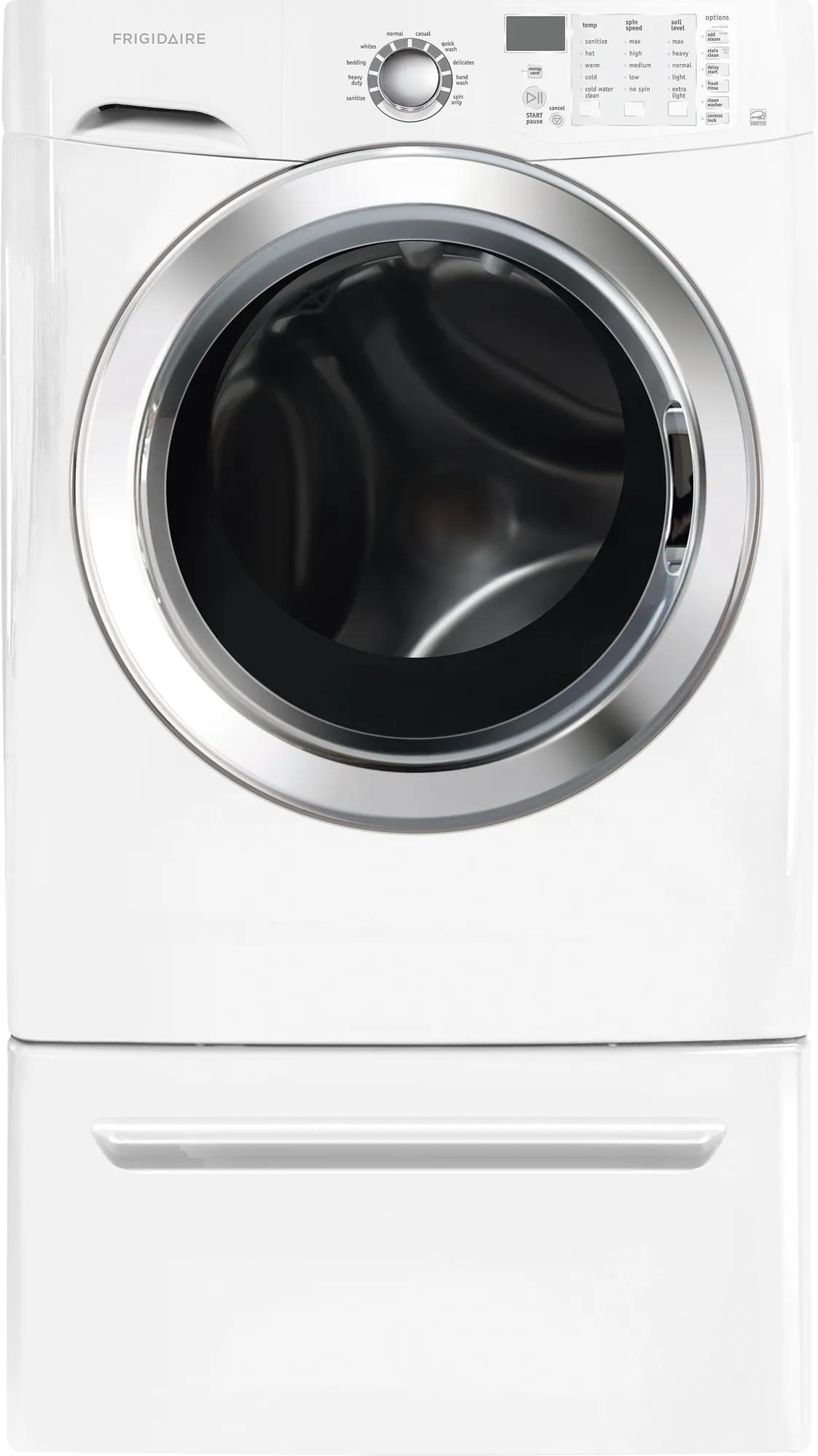 3.8 Cu.Ft. Front Load Washer featuring Ready Steam