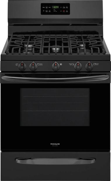 30" Gas Range Black-FGGF3036TB