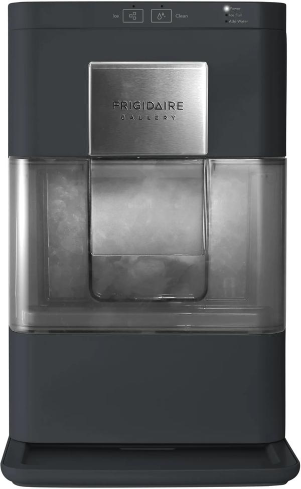 44-lb Touchscreen Countertop Nugget Ice Maker with Self-Clean - Black