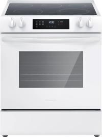 30" Electric Range with Steam Clean