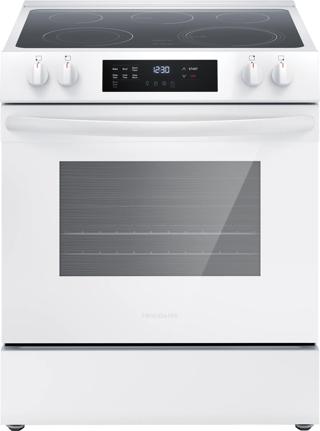 30" Electric Range with Steam Clean — White (FCFE3062AW)