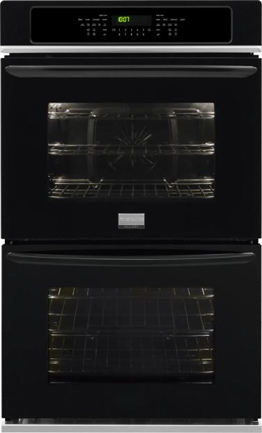 30" Double Electric Wall Oven Black-FGET3065PB
