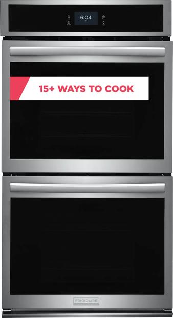 27" Double Electric Wall Oven with 15+ Ways To Cook - GCWD2767AF