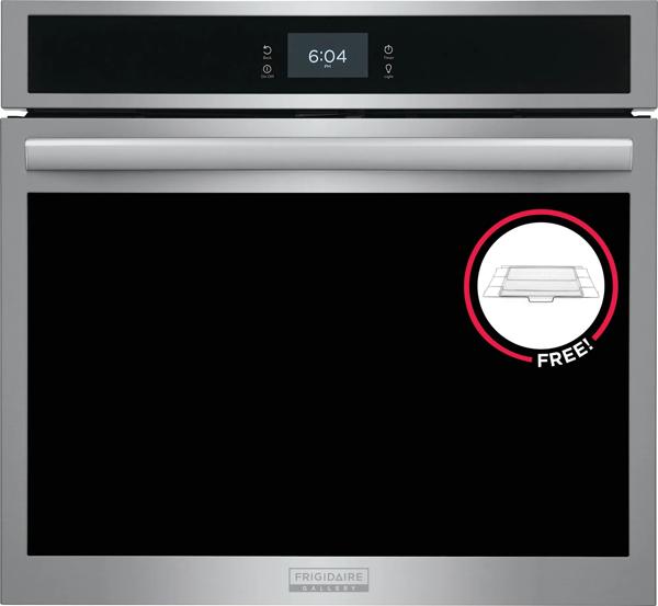 30" Single Electric Wall Oven with 15+ Ways To Cook, Includes Free Air Fry Tray