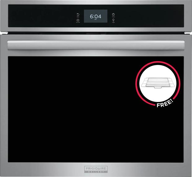 30" Single Electric Wall Oven with 15+ Ways To Cook, Includes Free Air Fry Tray - GCWS3067AF-A1