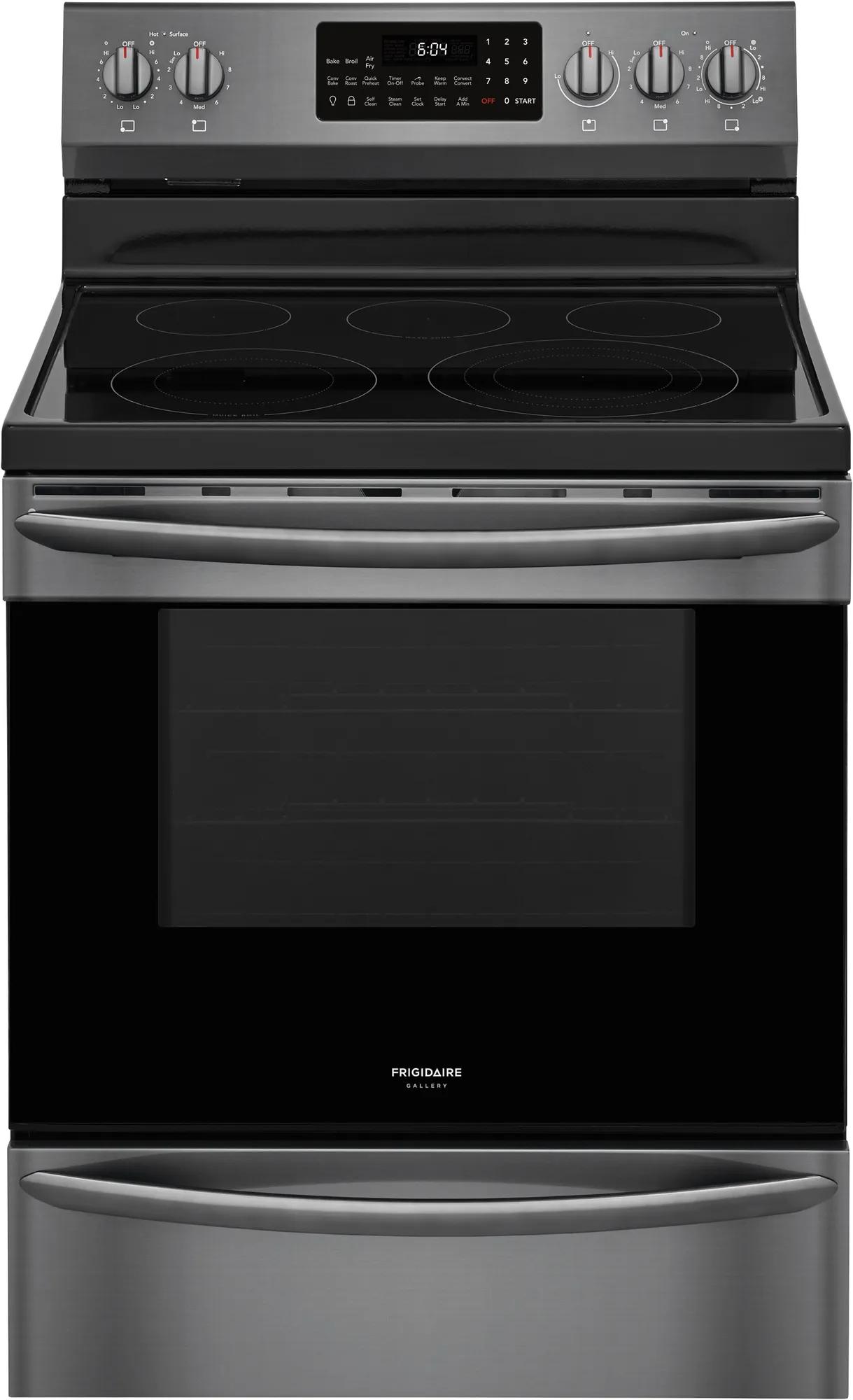 30" Freestanding Electric Range with Air Fry