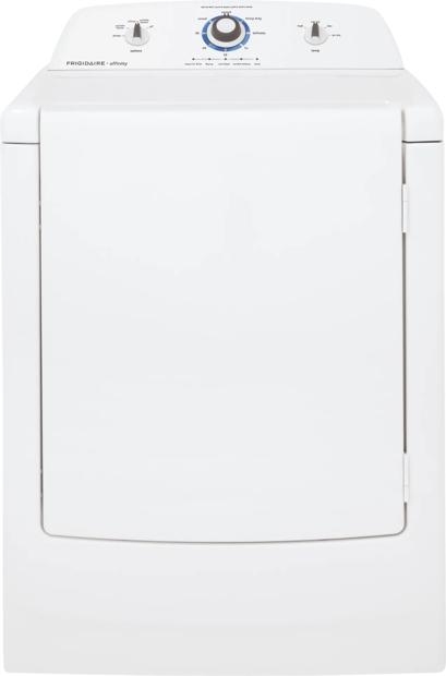 High Efficiency Gas Dryer Classic White-FARG1011MW