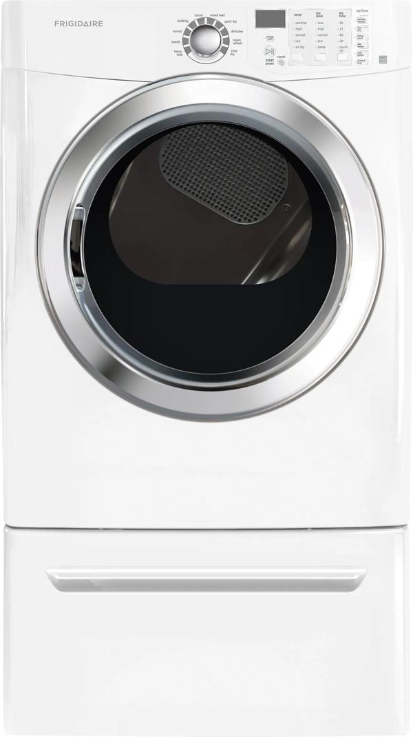 7.0 Cu.Ft Electric Dryer featuring Ready Steam