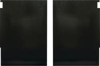 Black Side Panel Kit for 30" Slide" Range