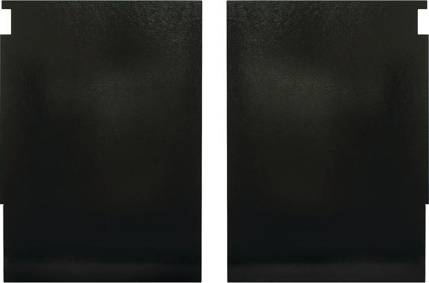 Ensemble de panneaux latéraux noirs pour cuisinière encastrable de 30 po Noir-903074-9010