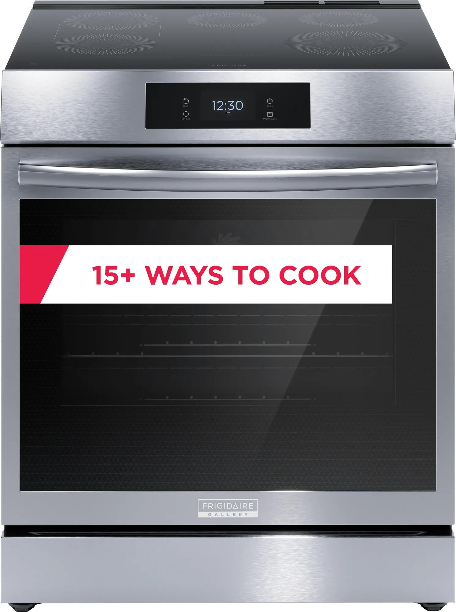 30" Induction Range with 15+ Ways To Cook