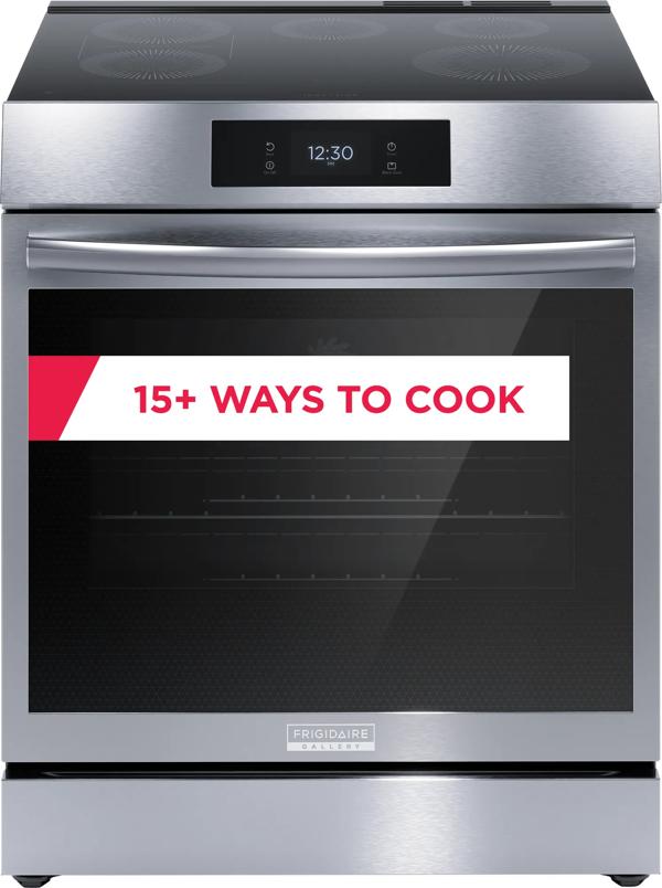 30" Induction Range with 15+ Ways To Cook
