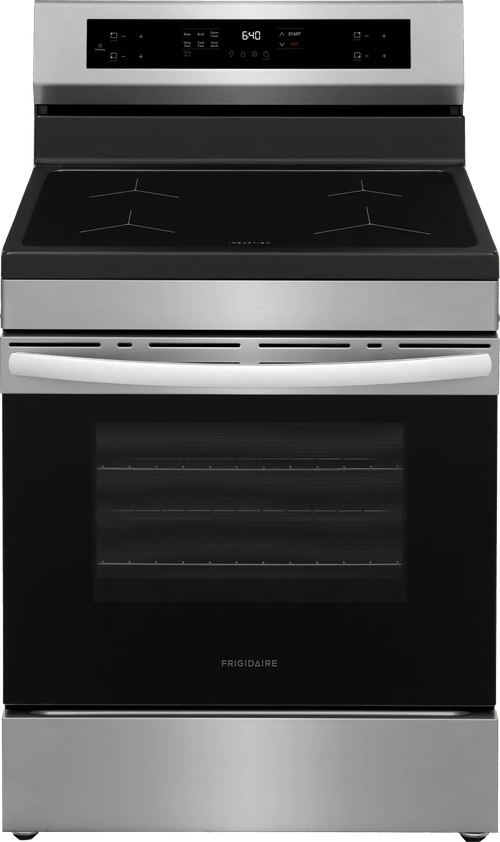 30" Rear Control Induction Range with EasyCare Finish