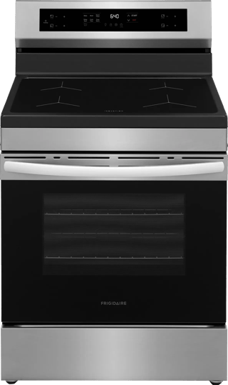 30" Rear Control Induction Range with EasyCare Finish