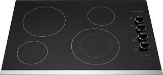 30" Electric Cooktop — Stainless Steel