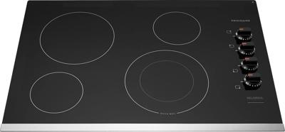 30" Electric Cooktop — Stainless Steel
